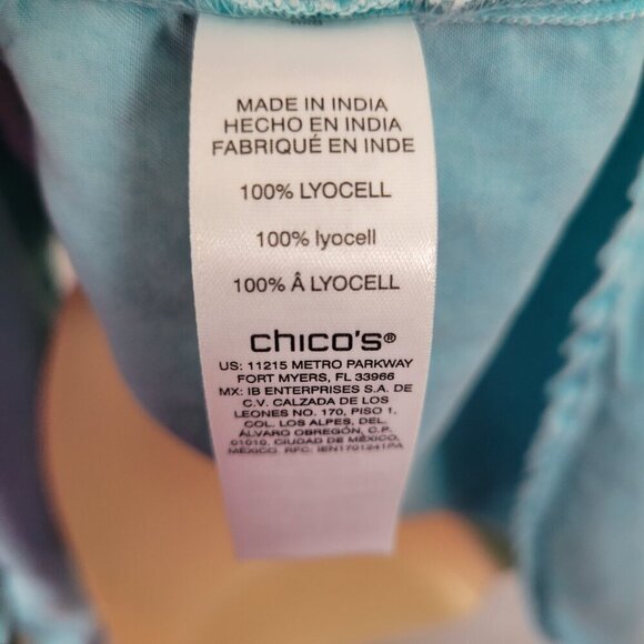 Chico's Light Blue Button Down Shirt - Picture 8 of 10
